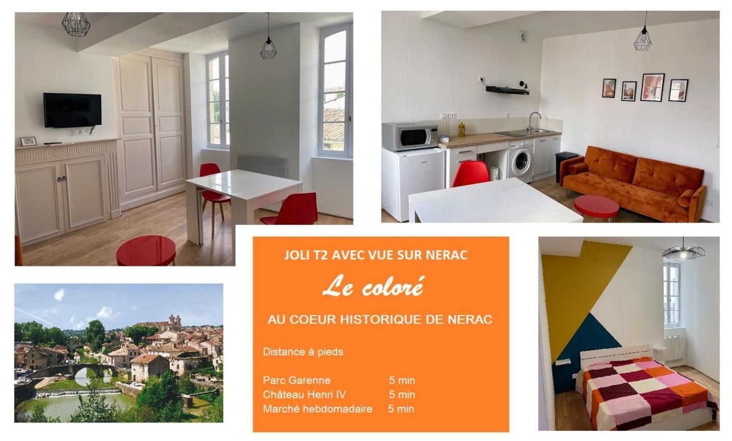 Le Colore- T2 Confortable Avec Vue Sur Apartment